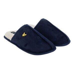 Lyle & Scott Mens Tarquinn Mule Slippers / Navy